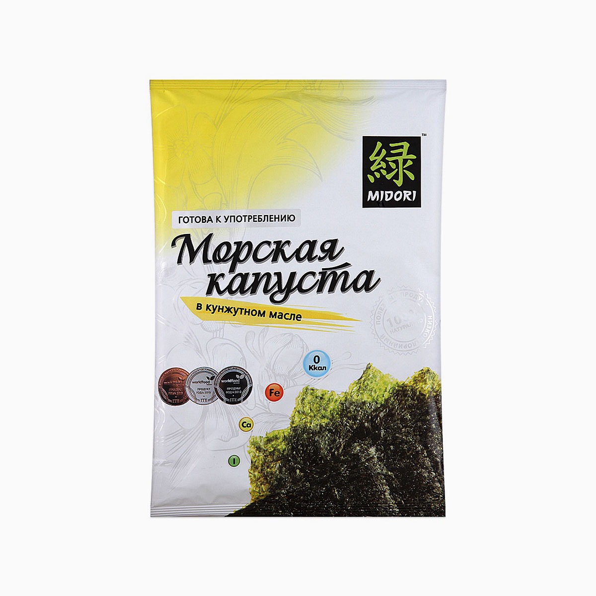 Капуста морская в кунжутном масле, Midori, 5г | FoodPort Market