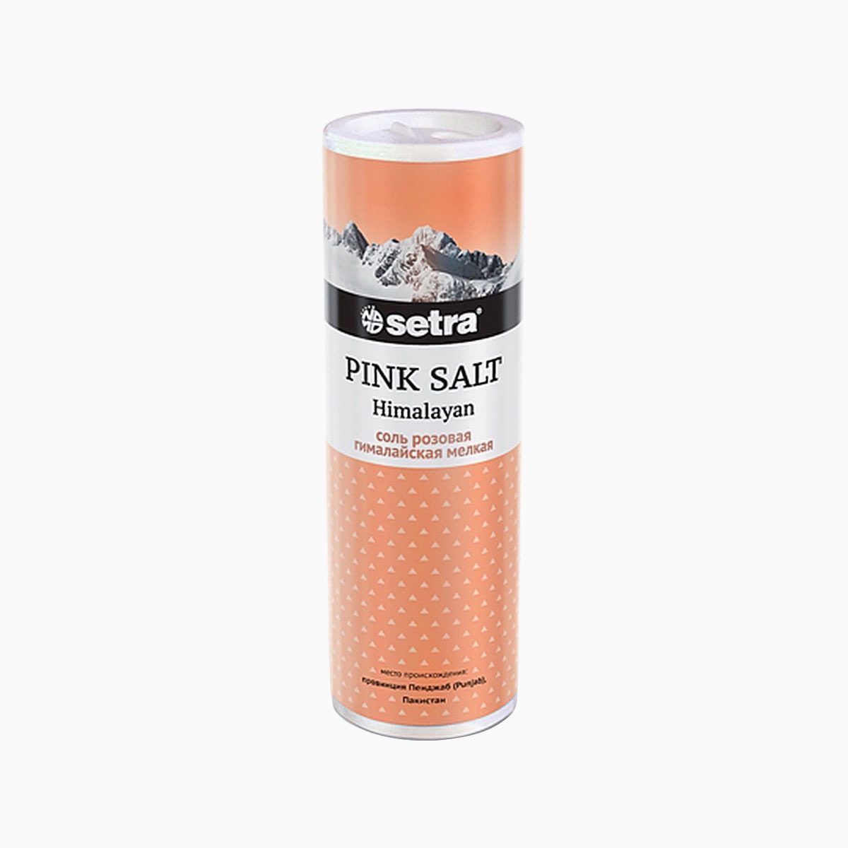 Соль розовая Гималайская мелкая солонка, Setra