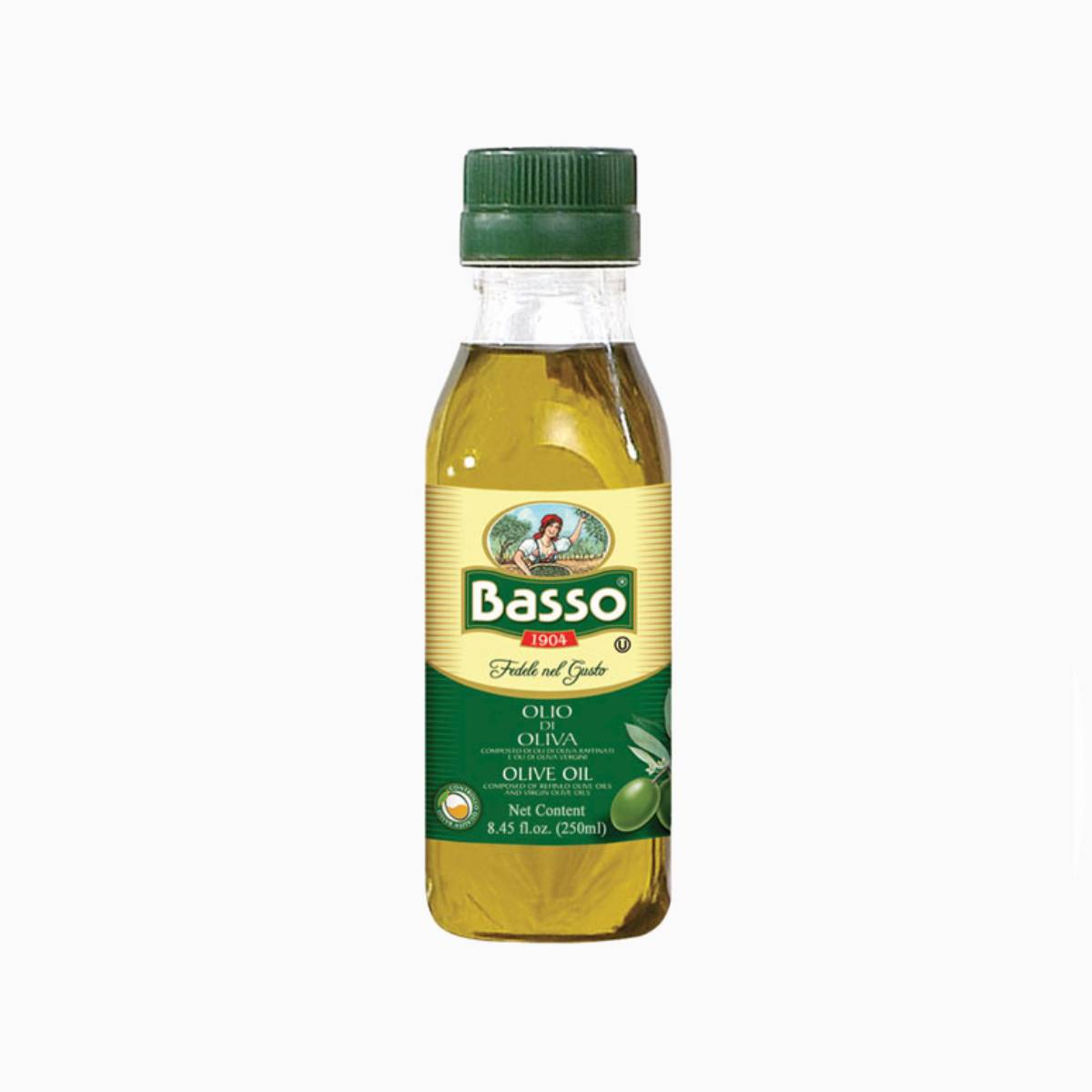 Масло оливковое рафинированное Basso