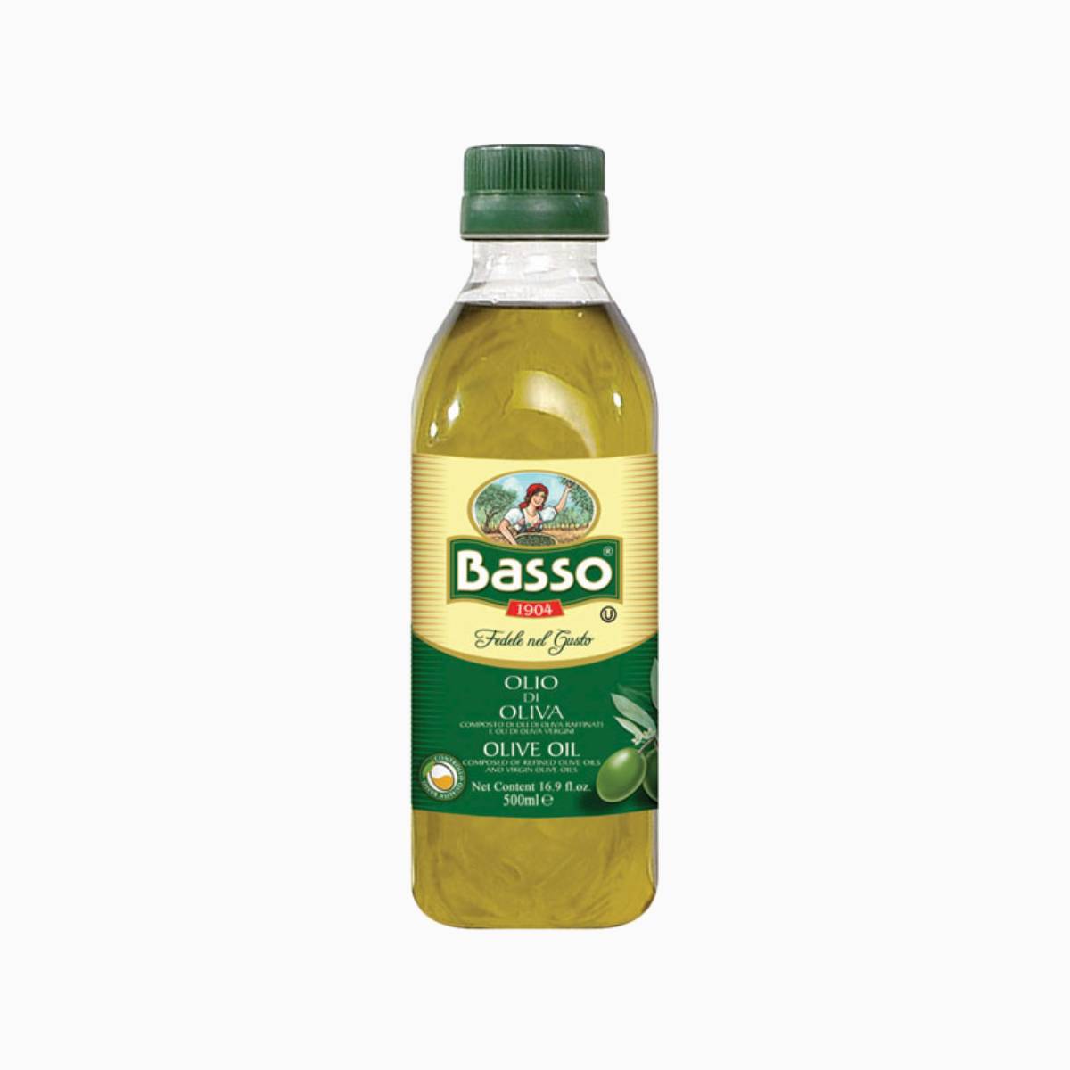 Масло оливковое рафинированное Basso